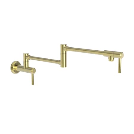 Newport Brass Pot Filler, Wall Mount in Forever Brass (Pvd) 3200-5503-01